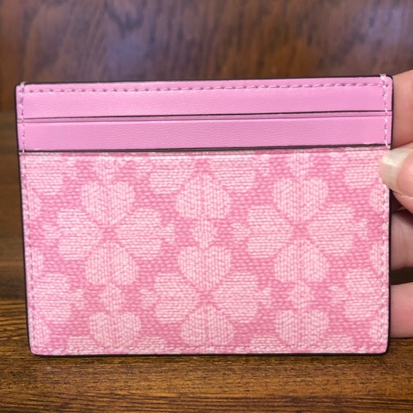 NWT-Kate Spade-SET-Spade Flower-Love Shack 3D Heart🩷Crossbody & Card Holder-$498 - Picture 14 of 16